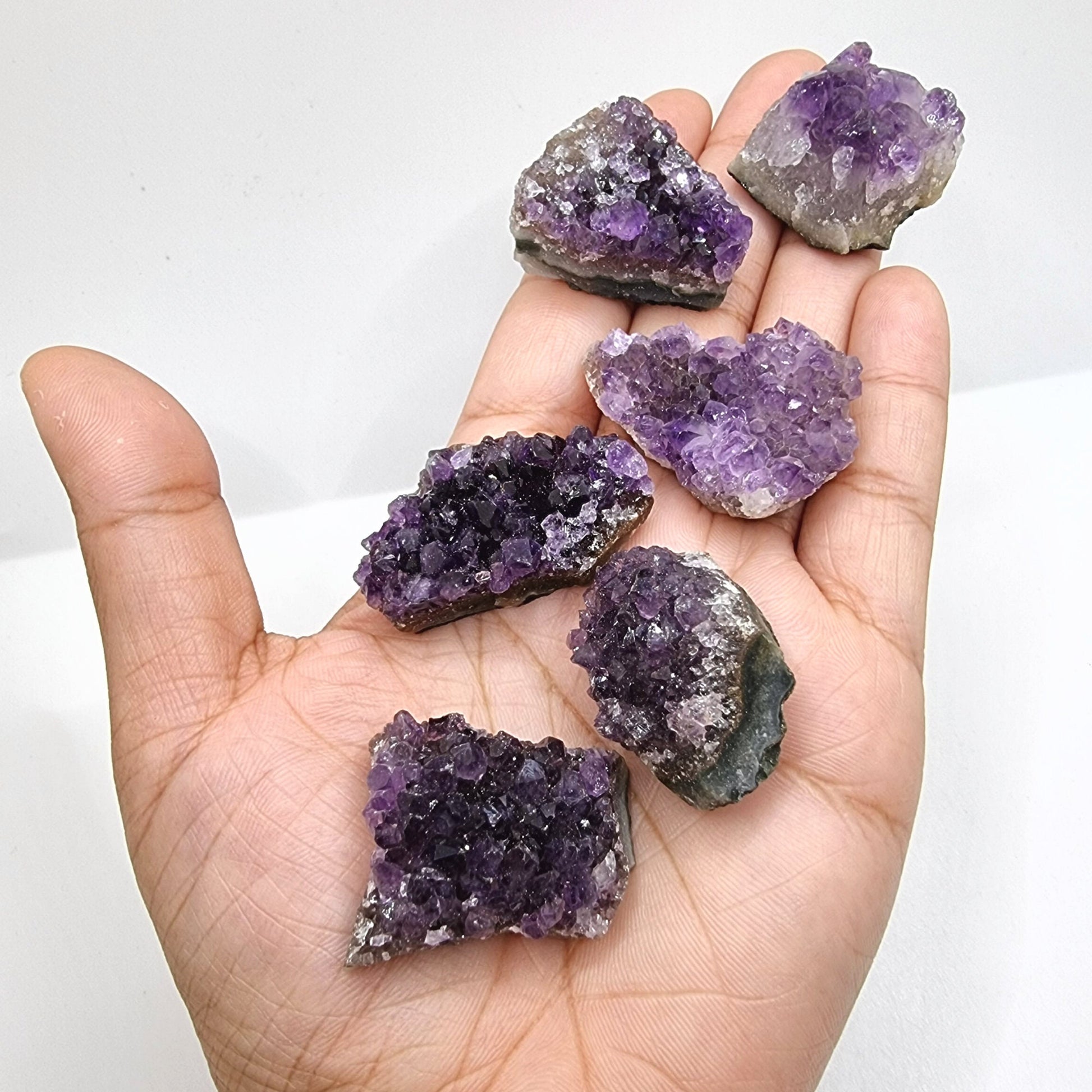 Amethyst Clusters. 1st Grade Natural Amethyst. Raw Amethyst Crystal. Healing Crystal.