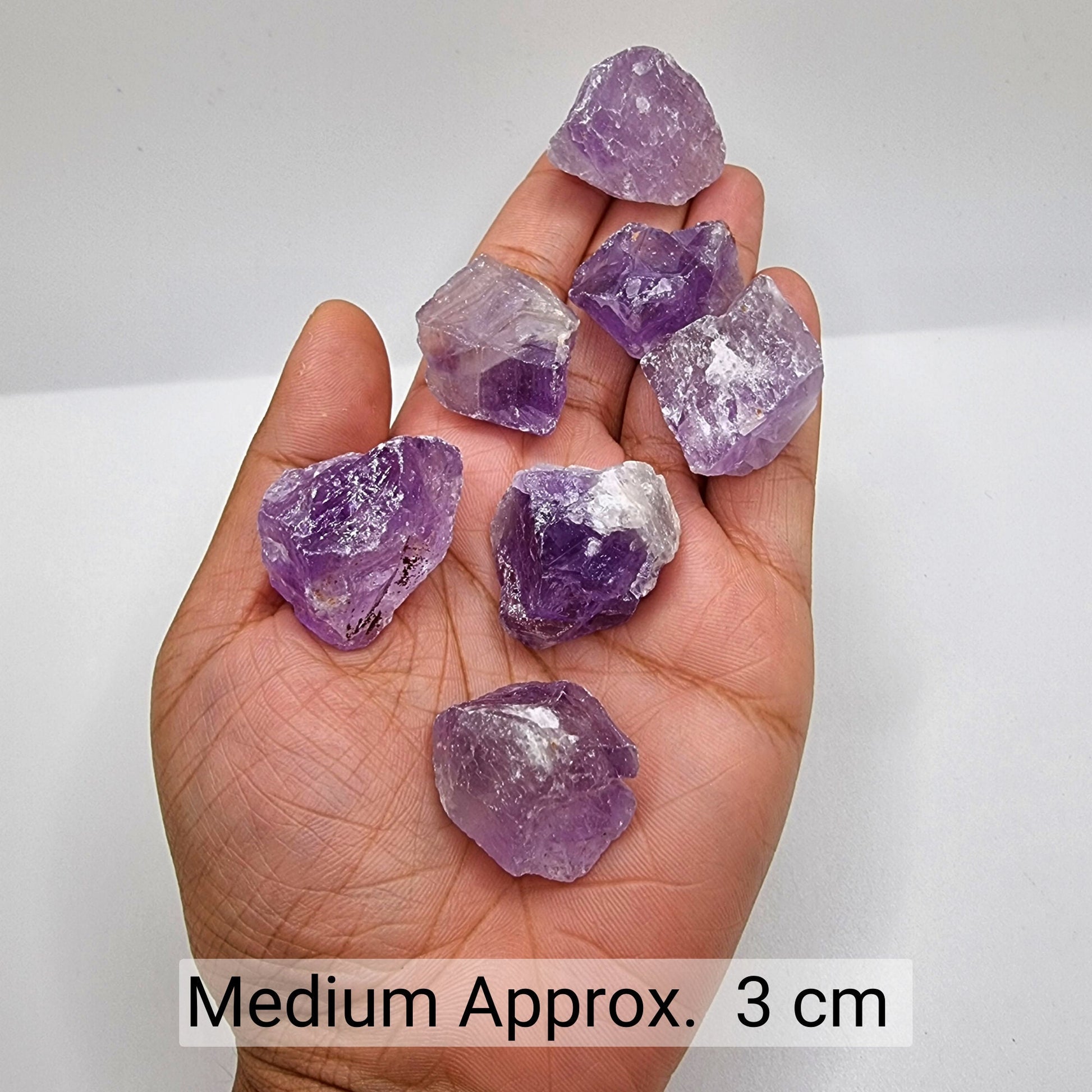 Large Raw Amethyst Crystal. Healing Crystal. Genuine Gemstone.