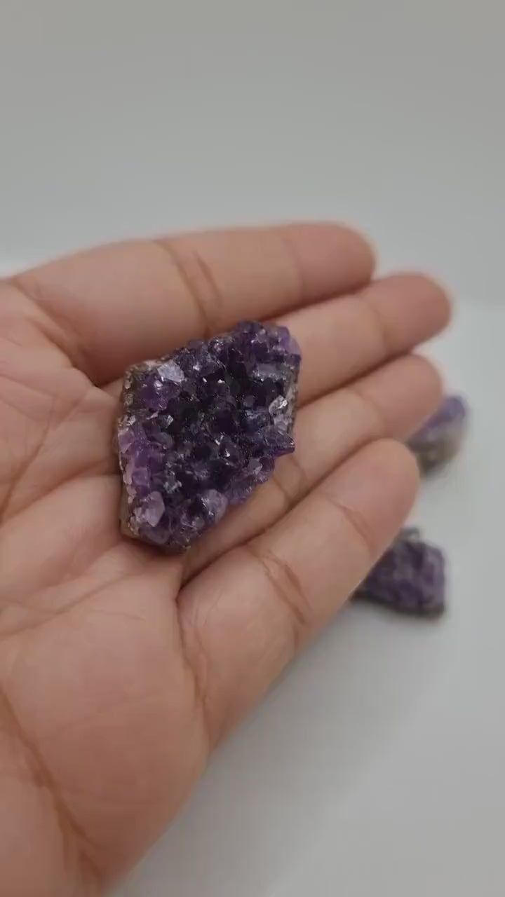 Amethyst Clusters. 1st Grade Natural Amethyst.  Raw Amethyst Crystal. Healing Crystal.